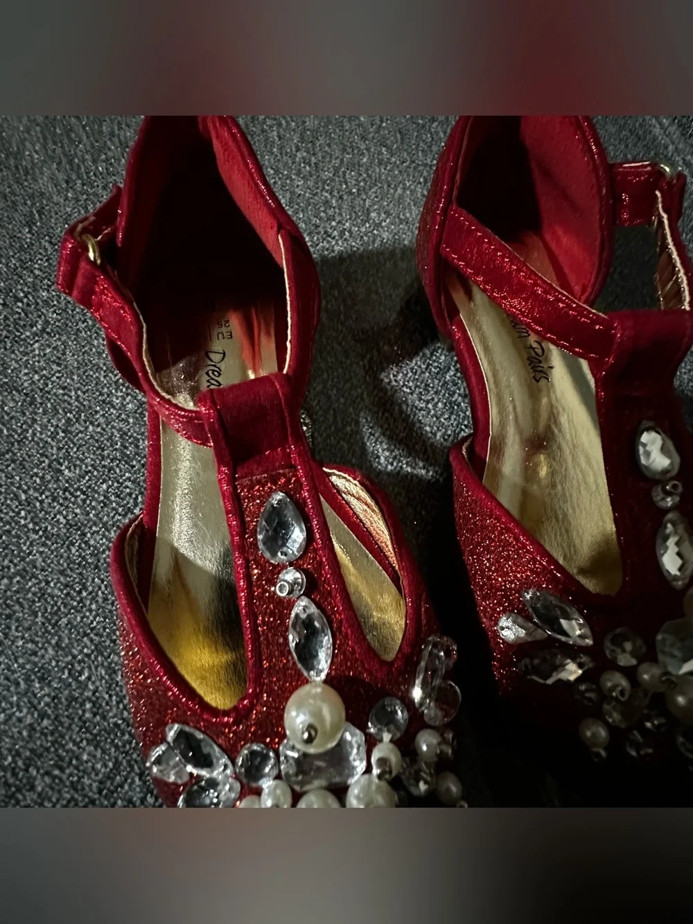 Toddler Red Dress Shoes Size 8